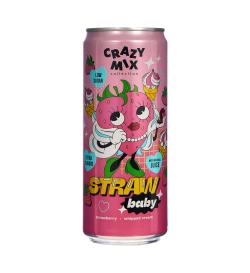 Напиток Crazy Mix 'Straw baby' 0,33л