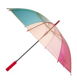 Зонт трость прозрачный Rainbow