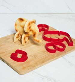 Набор форм для выпечки 3D-печенья, Слон