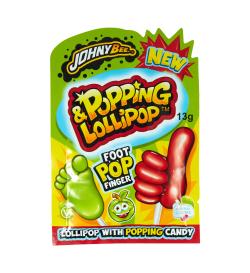 Леденец с взрывной карамелью 'Popping&Lollipop' в асс., 13г