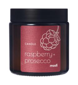 Свеча ароматическая Raspberry + prosecco
