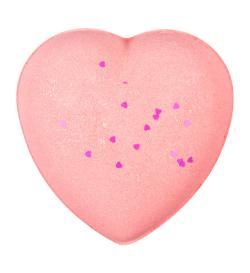 Бомбочка для ванны 'Сердце' розовая, 170г