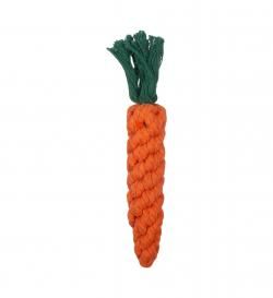 Игрушка вязаная для животных 'Морковка'
