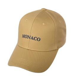 Бейсболка Monaco, бежевая