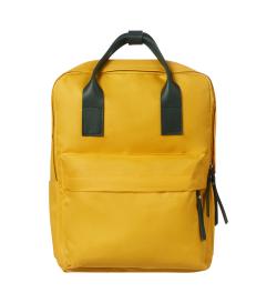 Рюкзак с ручками из экокожи, желтый