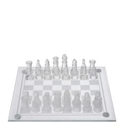 Шахматы  стеклянные, 20*20 см