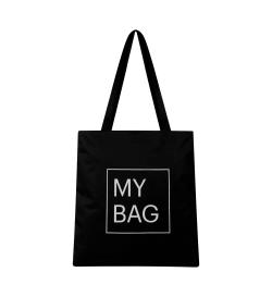 Сумка-шоппер My bag, черная
