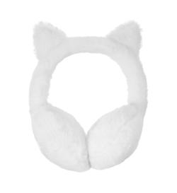 Наушники меховые Cat ears, белые