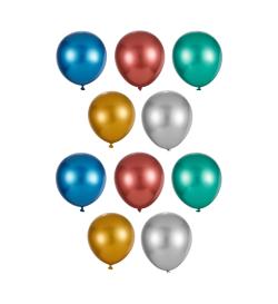 Набор воздушных шаров 'Металик' 10шт