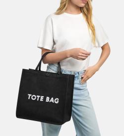 Сумка-шоппер Tote bag, черная