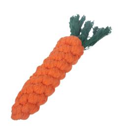 Игрушка вязаная для животных "Морковка"