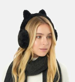 Наушники меховые Cat ears, черные