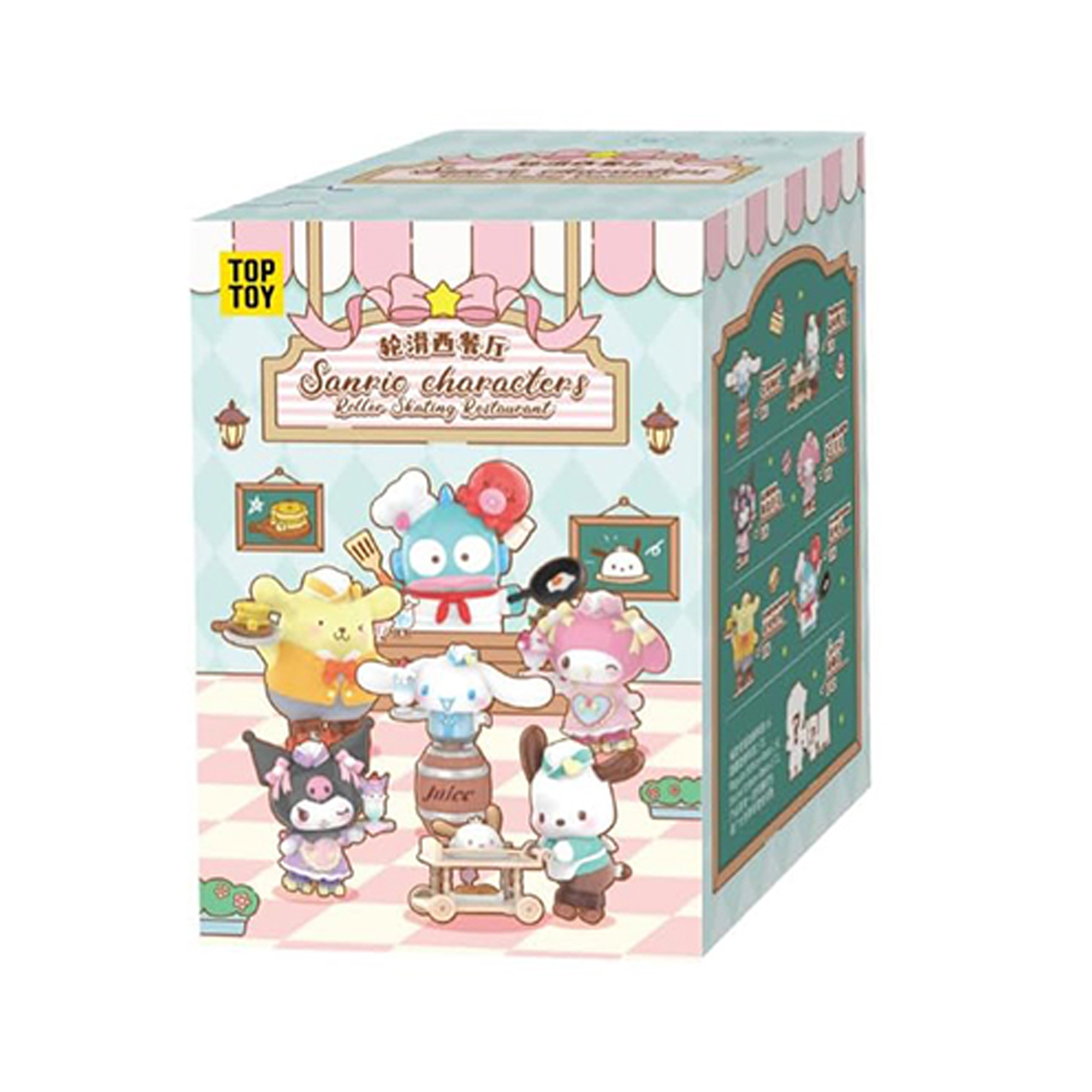 Фигурка Аниме Sanrio Family Roller Skating Restaurant series в асс., фото 