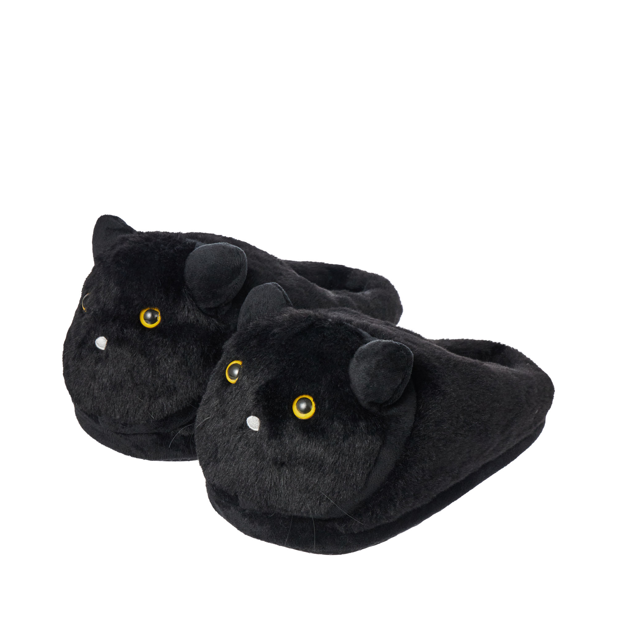 Тапочки меховые, 'Черный кот', 35-39, фото 