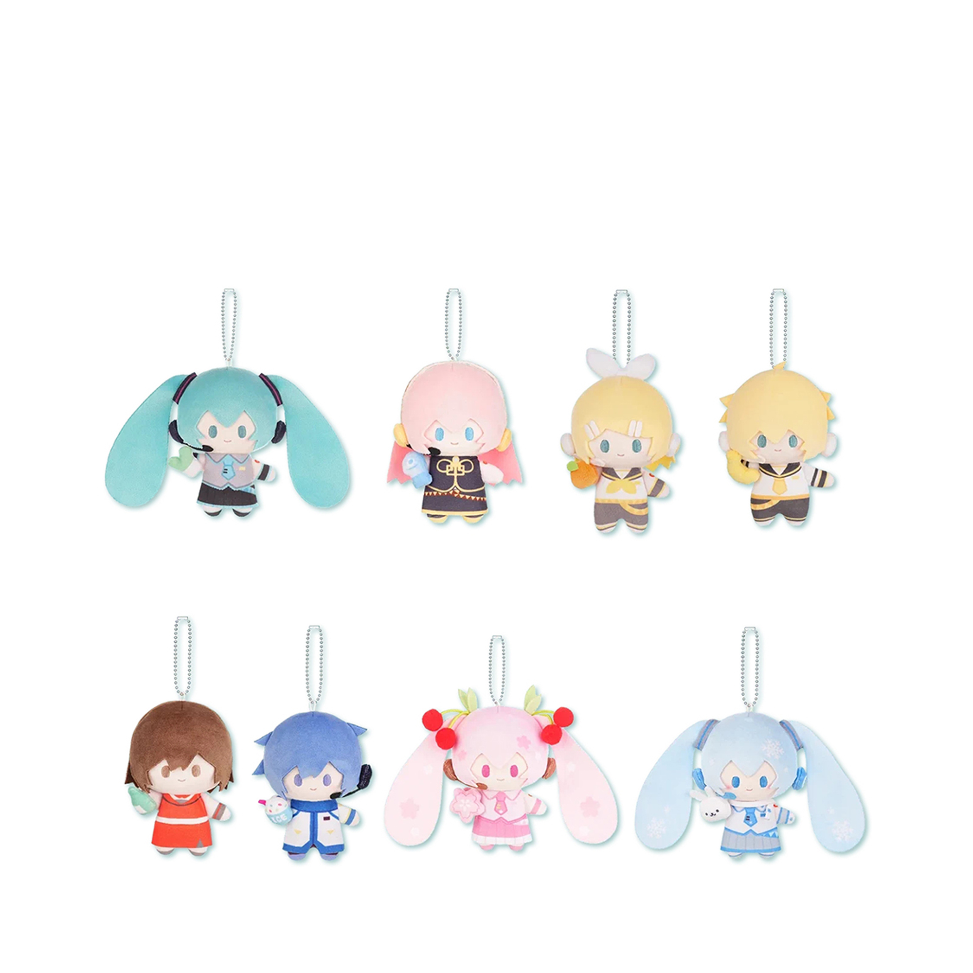 Фигурка Аниме Плюш Хатсуне Мику Bilibili Goods Mini-Q, 10см, фото 
