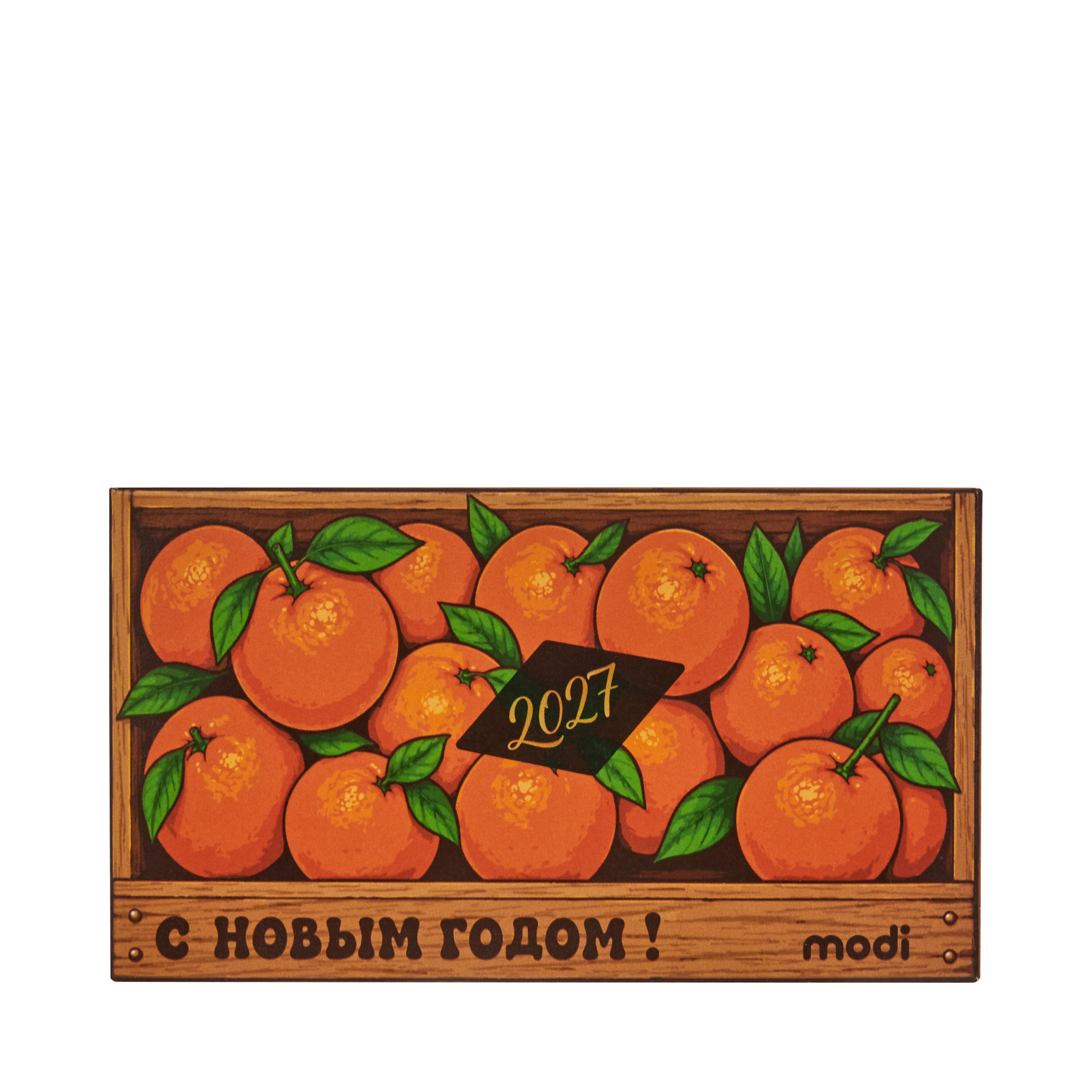 Жевательная резинка 'Ящик мандаринов', 50 г, фото 