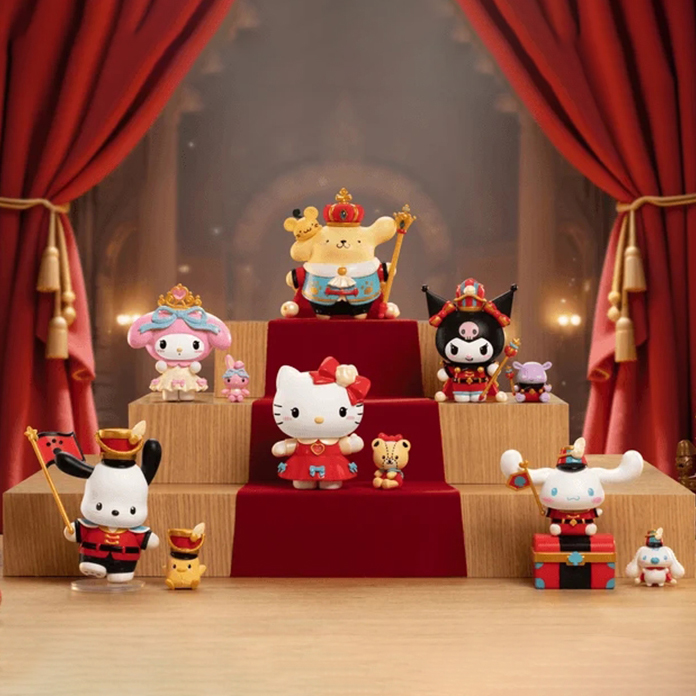 Фигурка Аниме Sanrio Family Nutcracker Series, 9 см в ассортименте, фото 
