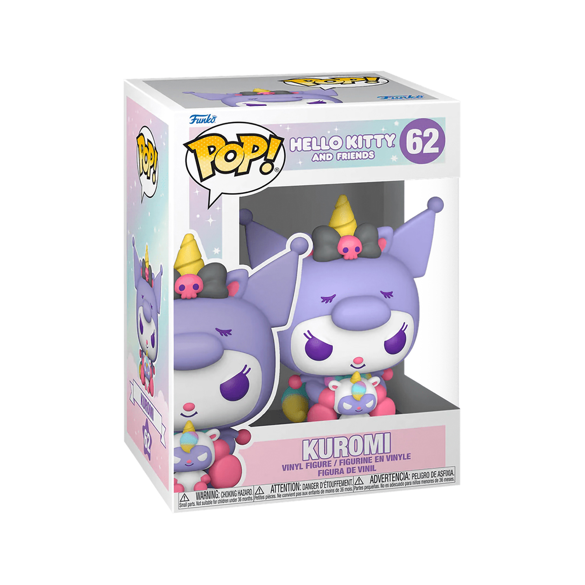Фигурка Funko POP! Hello Kitty And Friends Kuromi Unicorn Party, фото 