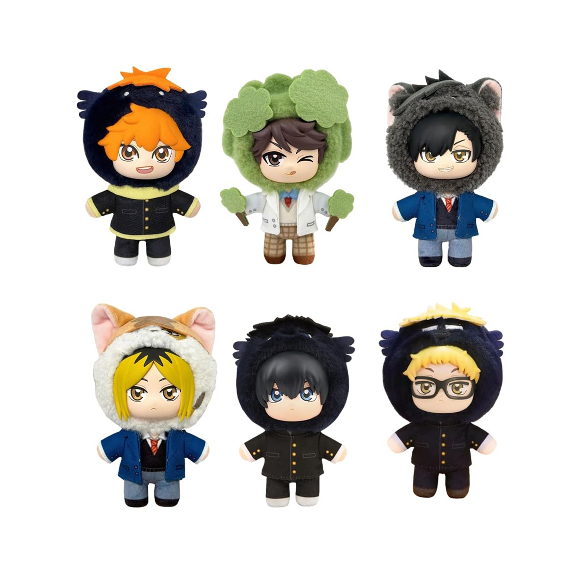 Фигурка Аниме Плюш Волейбол!! Costume Series Charms, 14 см, в асс., фото 