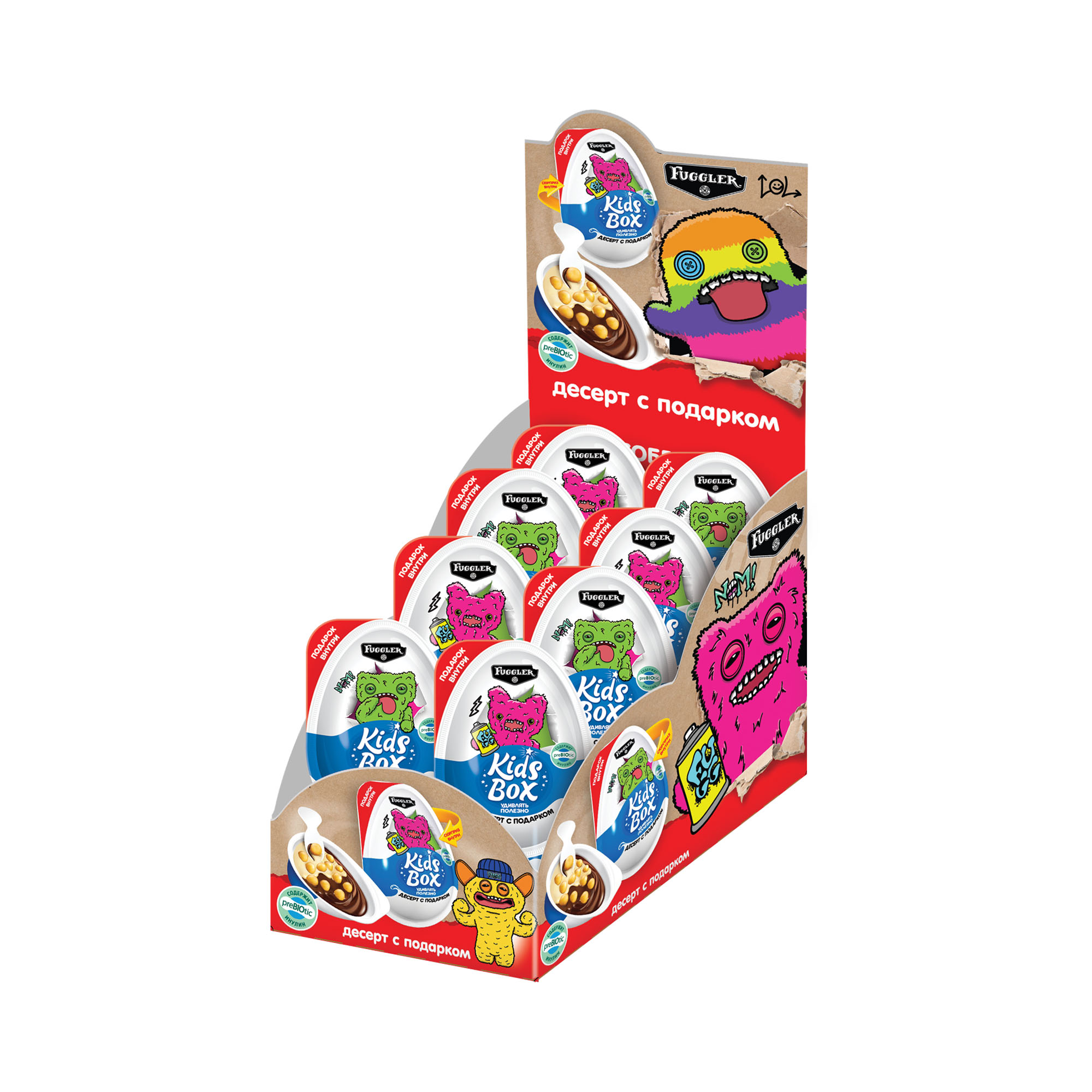 KIDS BOX 'FUGGLER' Десерт с игрушкой, фото 