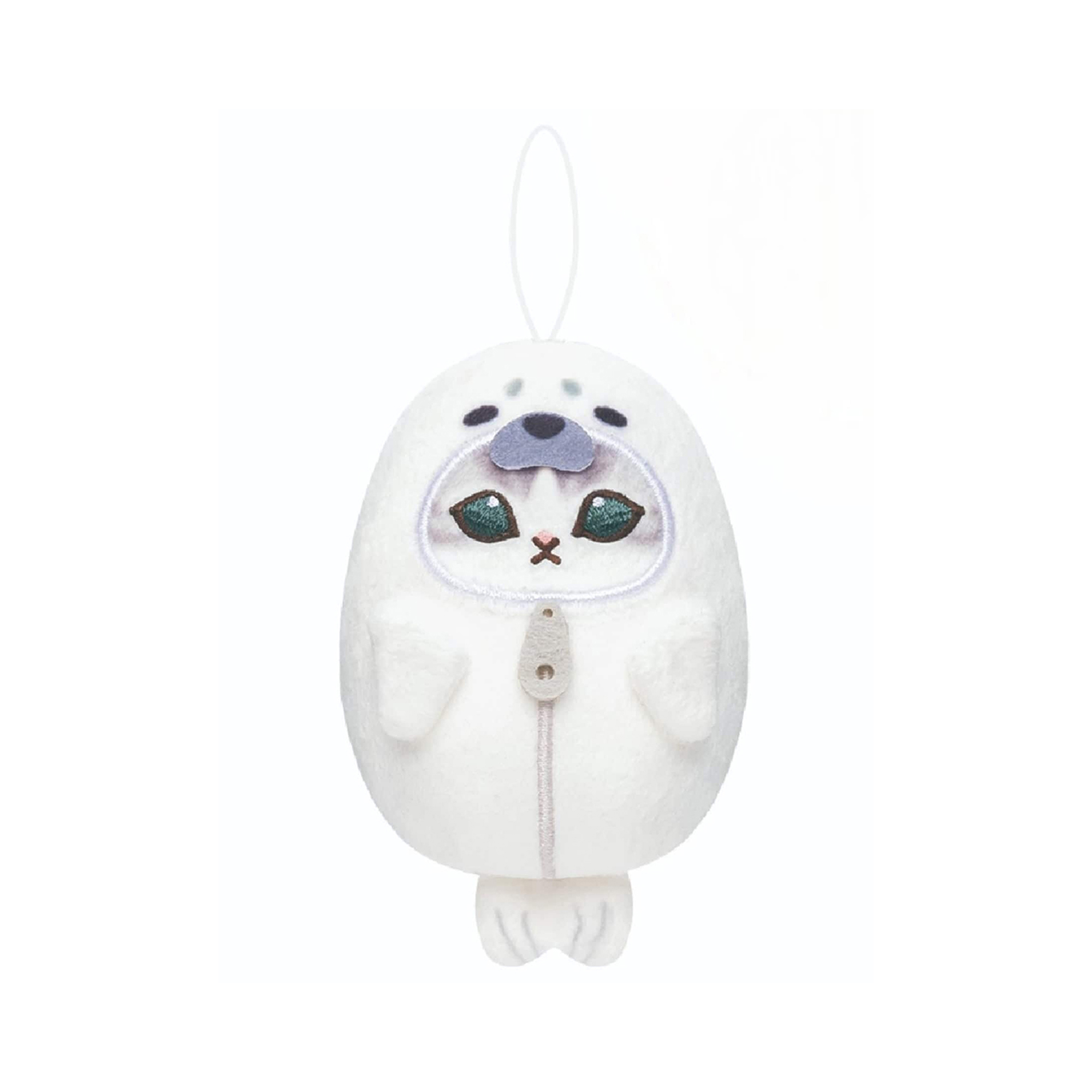 Фигурка Аниме Плюш Mofusand Sleeping Bag Fried Shrimp Mascot Mini, 7 см, фото 