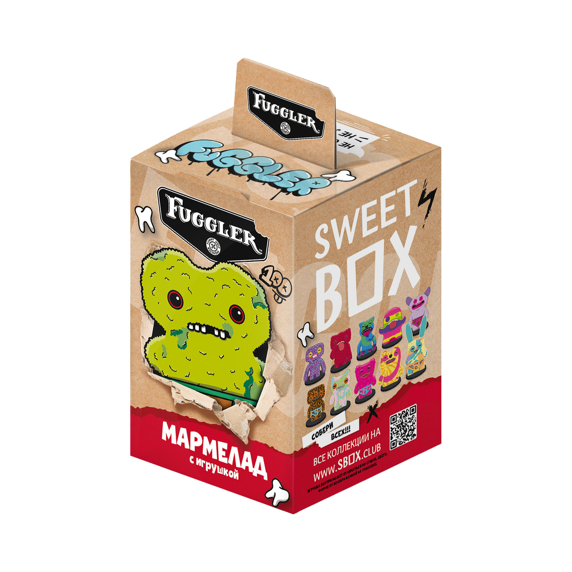 SWEET BOX 'FUGGLER' Мармелад и игрушка, фото 