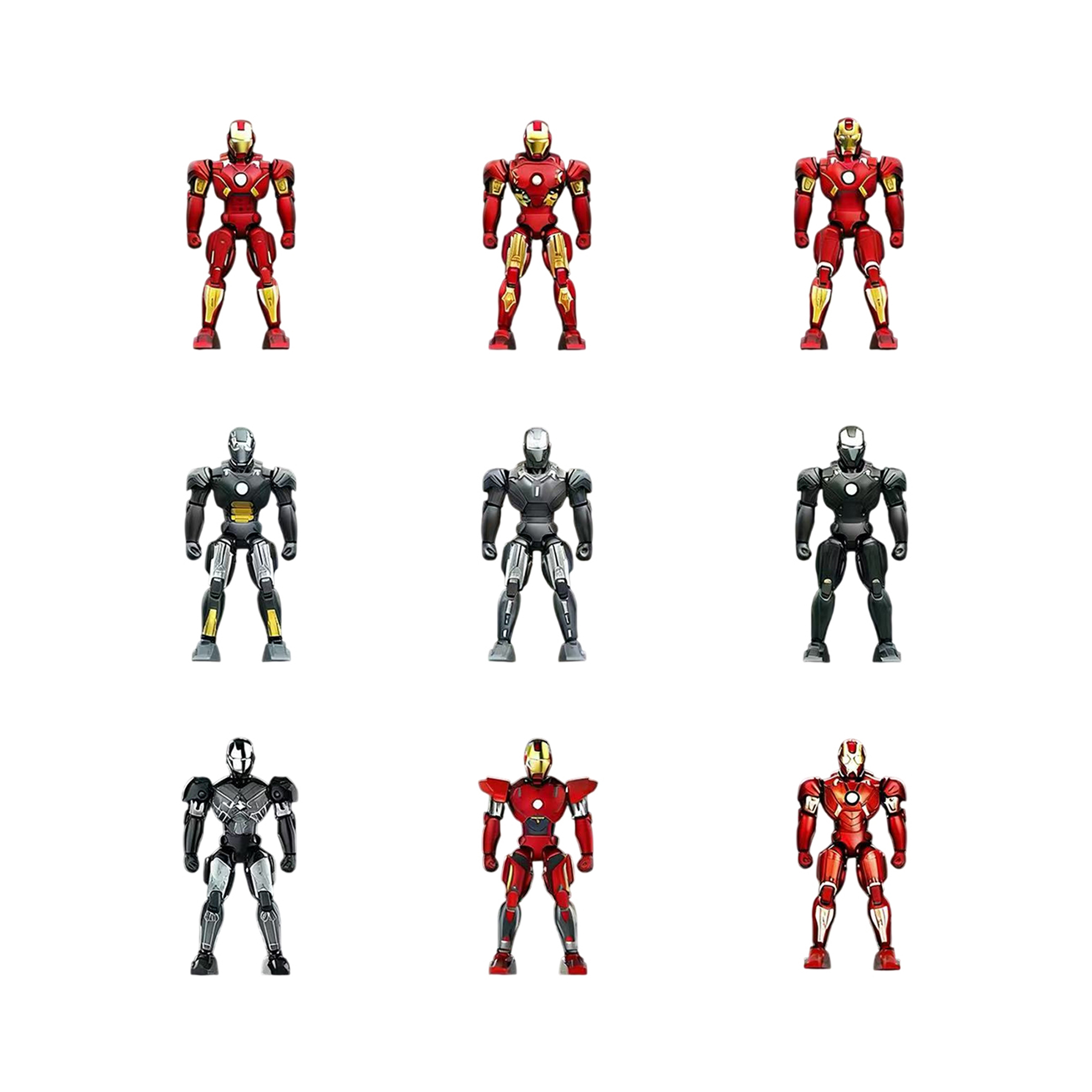 Сборная модель Мстители Железный человек Infinite Legend Doll Part 2 в асс., фото 