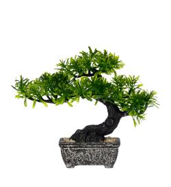 Горшок с искусственным растением 18*15 см