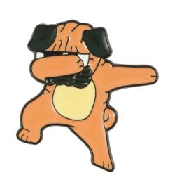 Брошь Dab dog