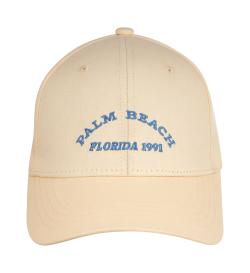 Бейсболка Florida Palm beach, белая