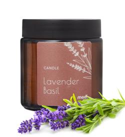 СВЕЧА АРОМАТИЧЕСКАЯ  LAVENDER + BASIL