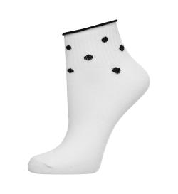 Носки женские, укороченные Polka-dot brim, 1 пара