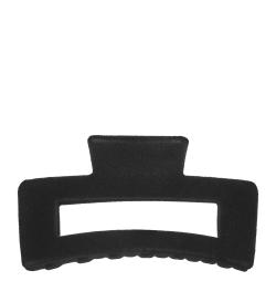 Краб для волос, Square velvet, 9см