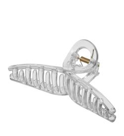 Краб для волос прозрачный Thin clear, 10см