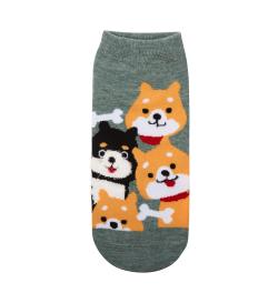 Носки женские укороченные Dog crew, 1 пара