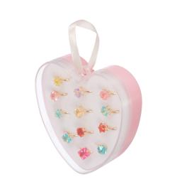 Набор колец Heart, 12 шт