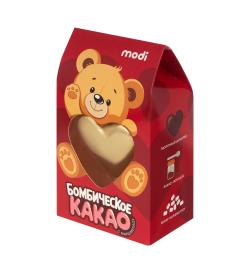 Бомбочка 'Какао с маршмеллоу Мишка', 35г