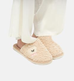 Тапочки меховые 'Мишка',40-41