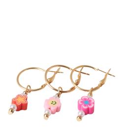 Серьги, 3 пары