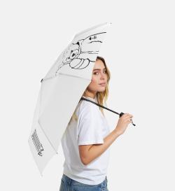 Зонт Funny Rain Graffiti белый, автомат