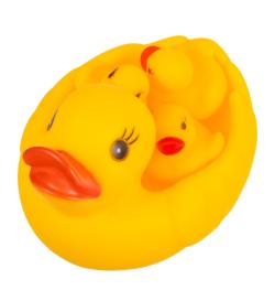 Игрушка для ванны утка с утятами