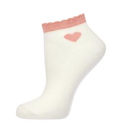 Носки женские укороченные, Pastel heart, 1 пара