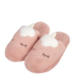 Тапочки Unicorn розовые, 38-39